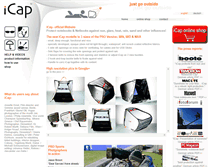 Tablet Screenshot of icap-shop.com